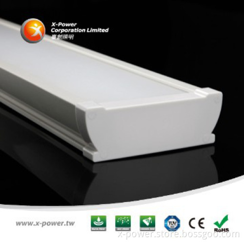 TUV approve waterproof dustproof square led tri-proof batten light